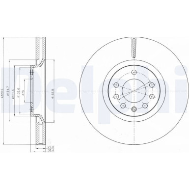 Bremsscheibe BG4185C Bremsscheibe BG4185C