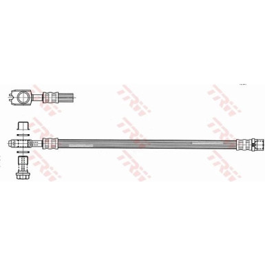 TRW Bremsschlauch PHD1015