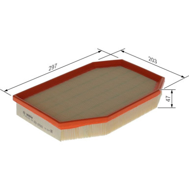BOSCH F 026 400 476 Luftfilter BOSCH F 026 400 476 Luftfilter