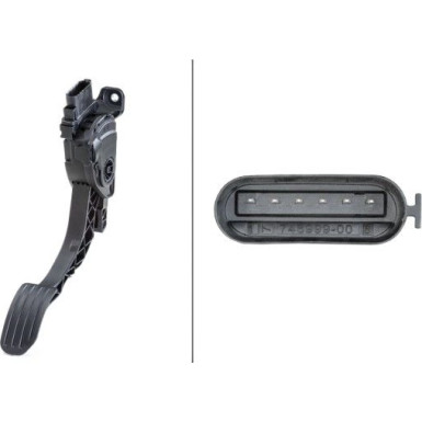 Hella Sensor, Fahrpedalstellung 6PV 010 834-801