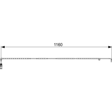 BOSCH Warnkontakt, Bremsbelagverschleiß 1 987 473 055 BOSCH Warnkontakt, Bremsbelagverschleiß 1 987 473 055