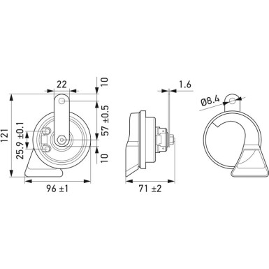 Hella Fanfare 3FH 007 728-831