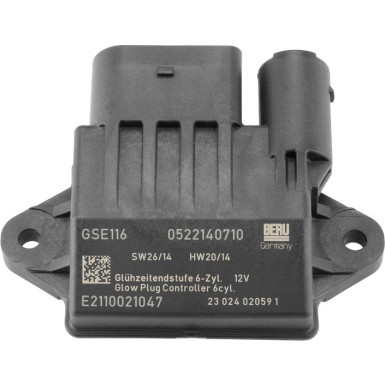 BorgWarner (BERU) Steuergerät, Glühzeit GSE116
