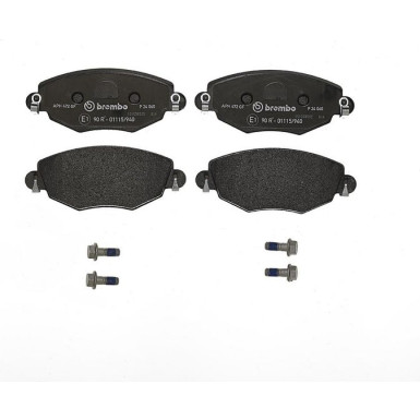 Brembo Bremsbelagsatz, Scheibenbremse PRIME LINE P 24 060