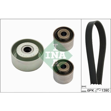 INA Keilrippenriemensatz 529 0157 10