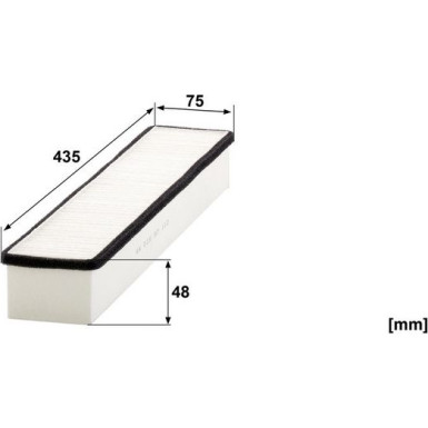 MANN-FILTER CU 4330 Innenraumfilter, Partikelfilter