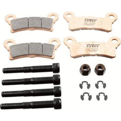 TRW Bremsbelagsatz, Scheibenbremse Sinter Street MCB864SH