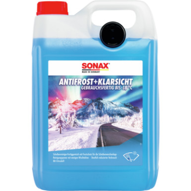 SONAX 01345000 Scheibenfrostschutz bis -18°C Citrus, 5L