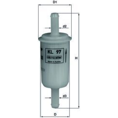Kraftstofffilter KL 97 OF Kraftstofffilter KL 97 OF