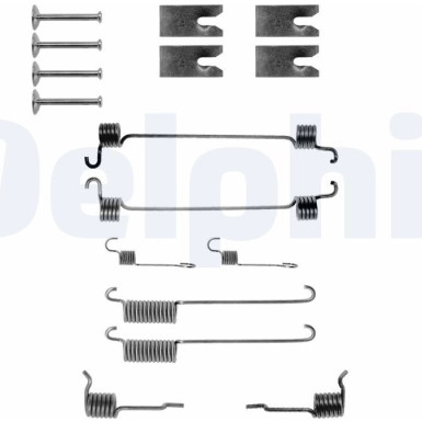 Delphi Zubehörsatz, Bremsbacken LY1139