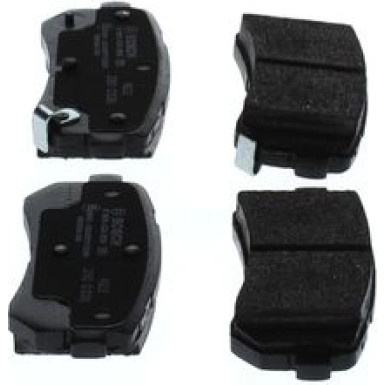 BOSCH Bremsbelagsatz, Scheibenbremse 0 986 424 956