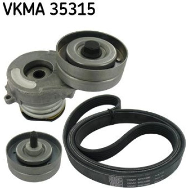 SKF Keilrippenriemensatz VKMA 35315