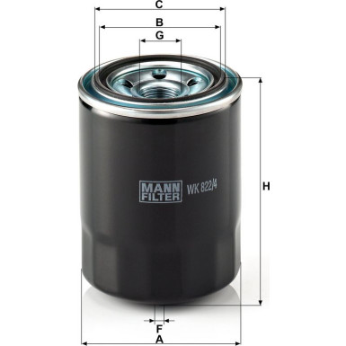Kraftstofffilter WK 822/4