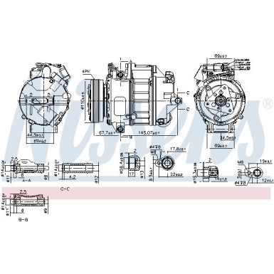 Kompressor, Klimaanlage 890759 Kompressor, Klimaanlage 890759