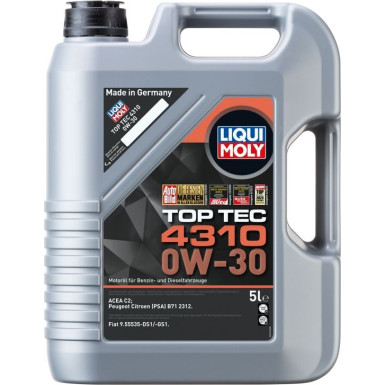 Liqui Moly 3736 Top Tec 4310 0W-30 Motoröl 5l