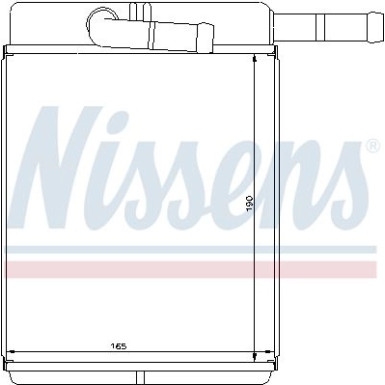Nissens Wärmetauscher, Innenraumheizung 77522 Nissens Wärmetauscher, Innenraumheizung 77522
