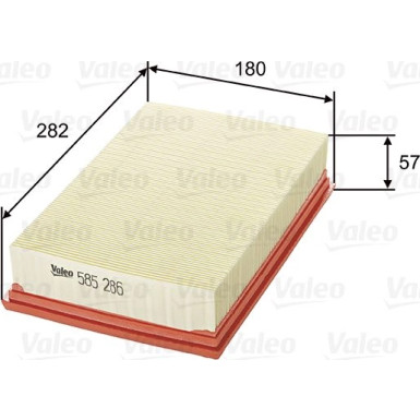 Valeo Luftfilter 585286