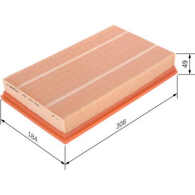 BOSCH 1 457 433 546 Luftfilter