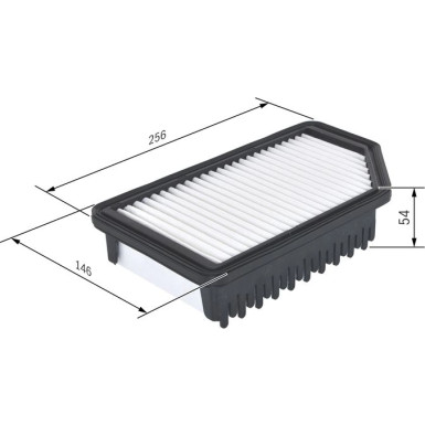 BOSCH F 026 400 350 Luftfilter BOSCH F 026 400 350 Luftfilter