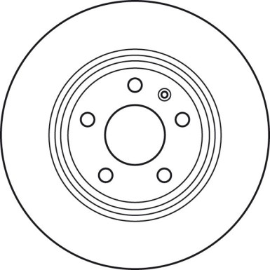TRW Bremsscheibe DF4848