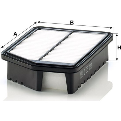 MANN-FILTER C 26 022 Luftfilter MANN-FILTER C 26 022 Luftfilter