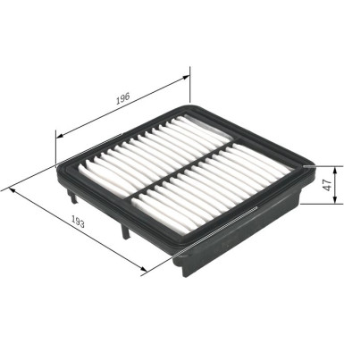 BOSCH F 026 400 352 Luftfilter BOSCH F 026 400 352 Luftfilter