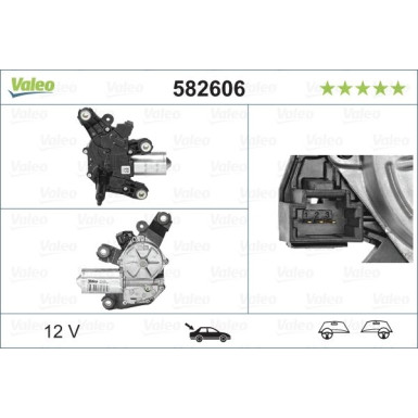 Valeo Wischermotor 582606