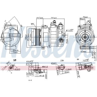 Kompressor, Klimaanlage 890304 Kompressor, Klimaanlage 890304