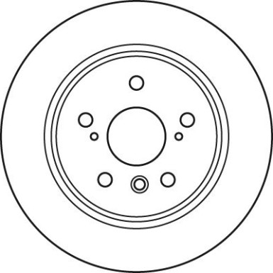 TRW Bremsscheibe DF7209 TRW Bremsscheibe DF7209