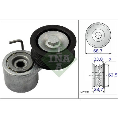 INA Spannarm, Keilrippenriemen 534 0487 10