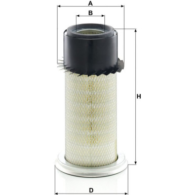 MANN-FILTER C 16 340 Luftfilter