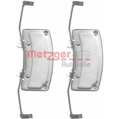 Metzger Zubehörsatz, Scheibenbremsbelag 109-1706