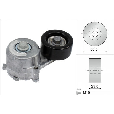 Spannarm, Keilrippenriemen 534 0650 10
