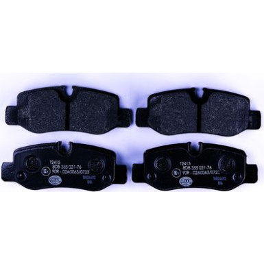 Hella Bremsbelagsatz, Scheibenbremse 8DB 355 021-761 Hella Bremsbelagsatz, Scheibenbremse 8DB 355 021-761