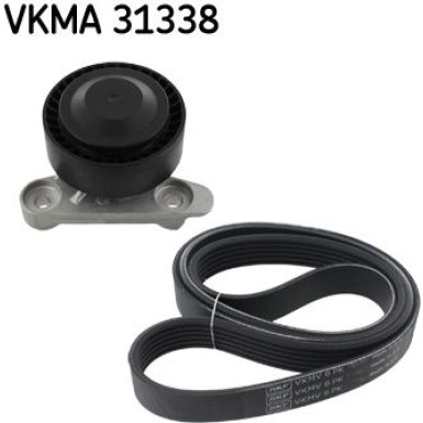 SKF Keilrippenriemensatz VKMA 31338