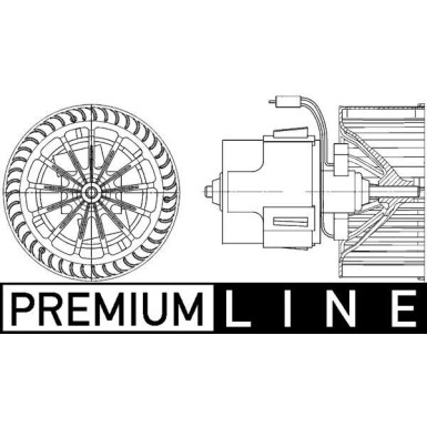 Mahle Innenraumgebläse BEHR Premium Line AB 30 000P