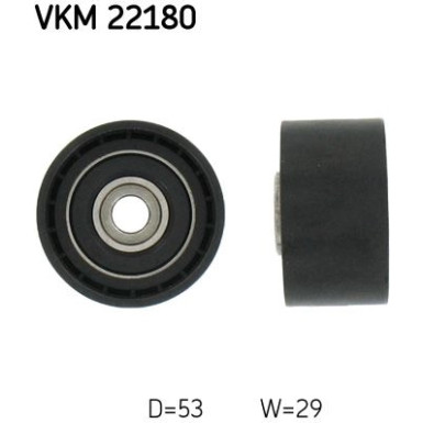 SKF Umlenk-/Führungsrolle, Zahnriemen VKM 22180