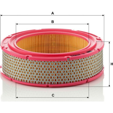 MANN-FILTER C 2135/2 Luftfilter