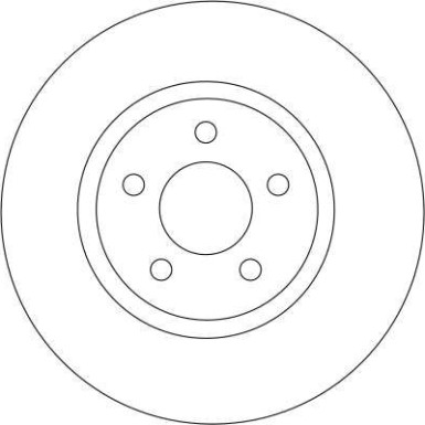 TRW Bremsscheibe DF4190 TRW Bremsscheibe DF4190