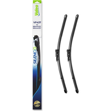 Valeo Wischblatt Scheibenwischer SILENCIO FLAT BLADE SET 574637