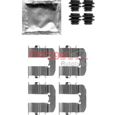 Metzger Zubehörsatz, Scheibenbremsbelag 109-1814