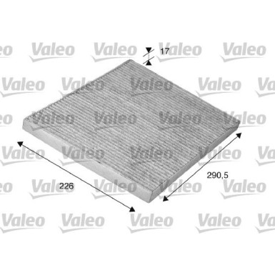 Valeo Filter, Innenraumluft VALEO PROTECT 698746