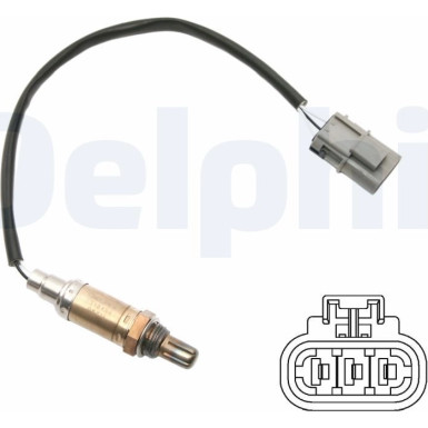 Delphi Lambdasonde ES10456-12B1