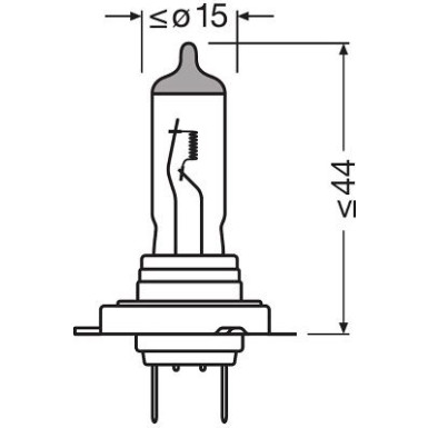 Osram Glühlampe, Fernscheinwerfer ORIGINAL 64180L