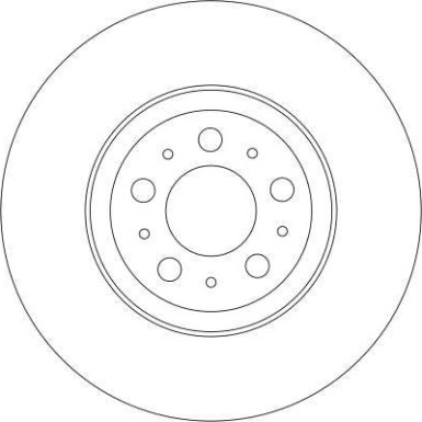 TRW Bremsscheibe DF4339 TRW Bremsscheibe DF4339