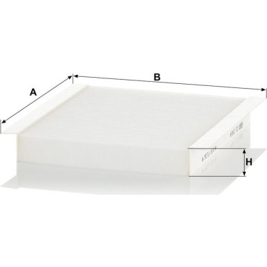 MANN-FILTER CU 2454 Innenraumfilter, Partikelfilter