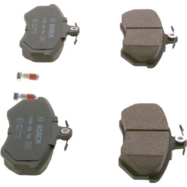 BOSCH Bremsbelagsatz, Scheibenbremse 0 986 466 700