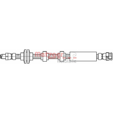 Metzger Bremsschlauch 4111803