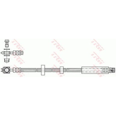 TRW Bremsschlauch PHD532