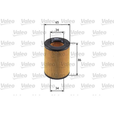 Valeo Ölfilter 586547